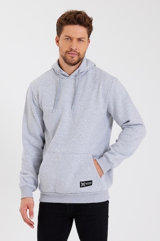 Mmetalic Kanguru Cepli Kapüşonlu İçi Pamuklu Erkek Sweatshirt 001