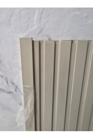 Mr Clk Premium Bitiş Çıtalı Tam Takım Duvar Paneli - 3d Görünümlü Modern Slat Duvar Kaplama Kumbeji