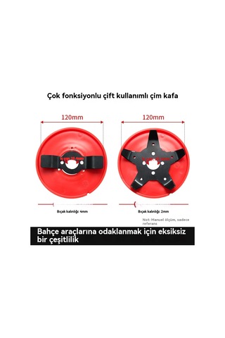 Activev Çim Biçme Makinesi Bıçağı Amfibi Çok Fonksiyonlu Ayıklama Diski