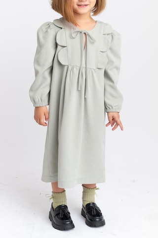 Cigit Papatya Tencel Elbise 2-7 Yaş Mint Yeşili Mint Yeşili