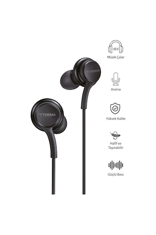 Torima S10 3.5 MM Kulak İçi Kablolu Kulaklık