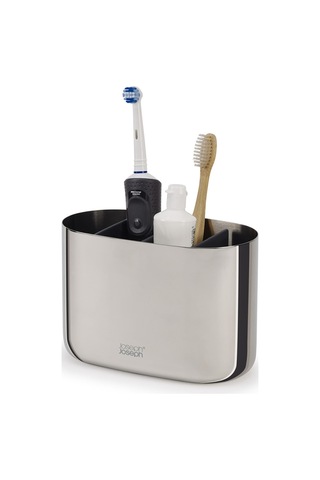 Joseph Joseph Easystore Luxe Büyük Diş Fırçalık Caddy Çelik