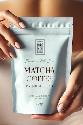 Premium Detox Series Matcha Coffee 100g, Matcha Ve Hindiba İçerikli Özel Formül Diğer
