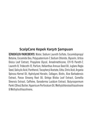 Lewel Mood Premium Scalp Care - Dandruff Effect - Kepek Karşıtı Şampuan 400 Ml Kepekli