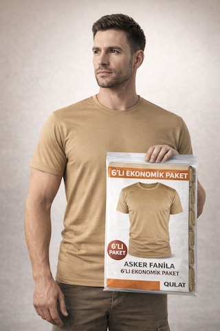 Qulat Asker Fanila 12'li Ekonomik Paket-bedelli Askerler İçin Uygundur Haki