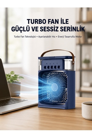 Turbo Fan Teknolojili Sessiz Ve Güçlü Soğutma Masası Vantilatör - Bayi Depom