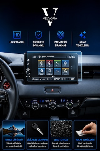 Honda Hr-v 2022 9 Inç Multimedya Glass Ekran Koruyucu