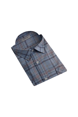 Uki Mavi Comfortfir Oduncu Gömlek Mavi