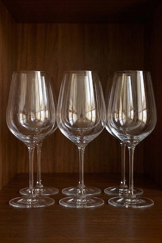 Kristal Ayaklı Bardak 460 Cc Beyaz