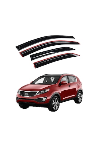 Kıa Sportage 2011-2016 Mugen Tip Cam Rüzgarlığı Kıa Sportage 2011-2016 Mugen Tip Cam Rüzgarlığı