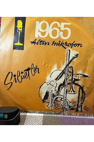 Silüetler - Sis / Kaşık Havası 1965 Altın Mikrofon 45'lik Orijinal Plak