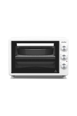 Simfer 3420 Beyaz 34 LT Statik Mini / Midi Fırın - 4 Fonksiyon, Programlanabilir Pişirme & Isı Kontrol Sistem