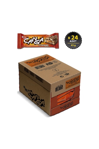 Eti Canga Yer Fıstıklı Karamelli Çikolata Bar 24 x 45 G