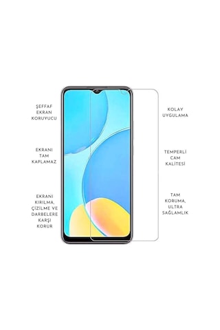 Xiaomi Redmi Note 12 Pro 4g Uyumlu Kılıf Esnek Silikon Telefon Kılıfı Ve Temperli Cam Ekran Koruyucu Siyah