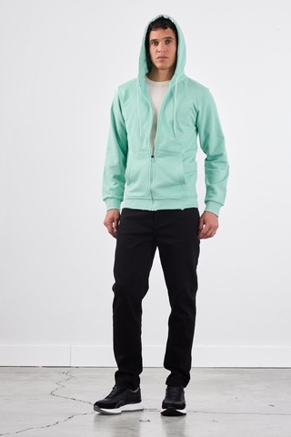 Dufy Mint Yeşili Erkek Sweatshırt - Regular Fit Mint Yeşili