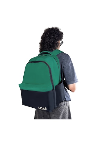 Loas L-edu22 Yeşil Renk Okul Çantası/sırt Çantası Yeşil