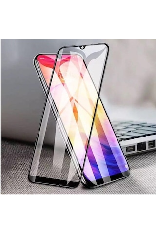Logis Redmi Note 8 Pro Antistatik 5d Tam Kaplayan Ekran Koruyucu Cam