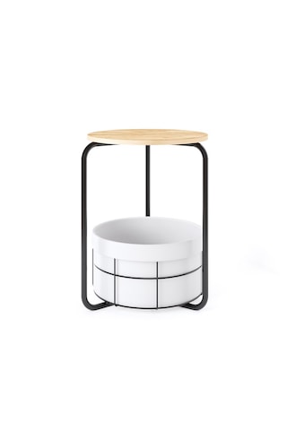 Çantalı Orta Sehpa Yan Zigon Sehpa Çam 1557