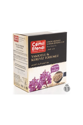 Cemil Efendi Yakıotlu Kereviz Tohumlu Karışık Bitki Çayı 60'lı Süzen Poşet 90 G