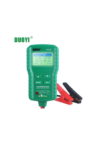 Duoyı Dy219 Dijital 12v Akü Test Cihazı
