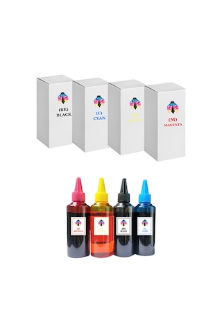 Safir Toner Epson 100 Ml Muadil Mürekkep Set L558-l560-l565-l566-l575