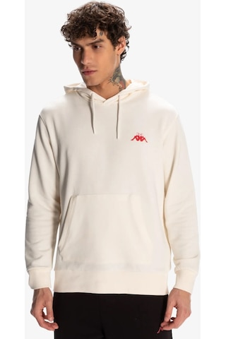 Kappa Authentic Space Jump Erkek Beyaz Sweatshirt 371s8gw-001