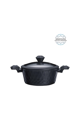 Karaca BioDiamond Antibakteriyel Kulp İndüksiyon Tabanlı Tencere 24 CM 3.9 L