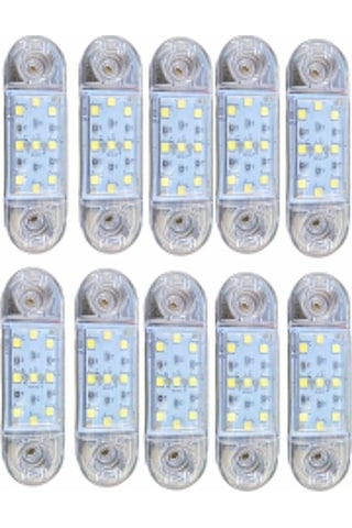 Ahmet Otomotiv 10 Adet Tombul Parmak Led Beyaz 12v-24v