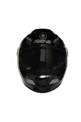 Motosiklet Kaskı Ce Onaylı Full Face Abs Materıal Güneş Vizörlü Kask Evo Yellow Sarı