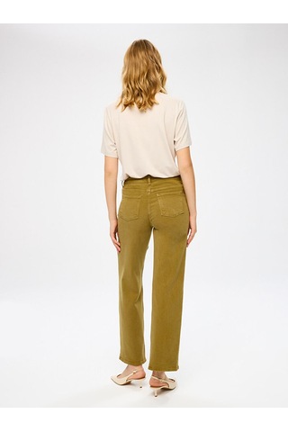 Faik Sönmez Wıdeleg Fit Gold Aksesuar Detaylı Elastanlı Jean Pantolon W27jpn001 Uw27jpn00154 Haki