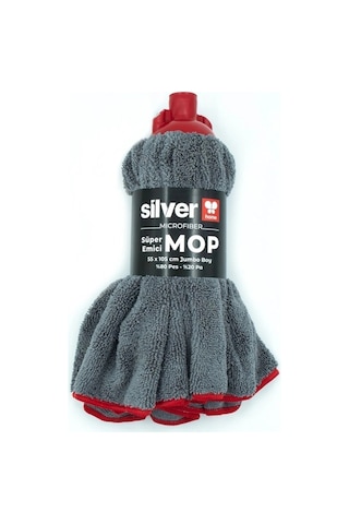 Silver Home Vidalı Mikrofiber Havlu Mop 105x55 Cm Jumbo Boy Çok Renkli
