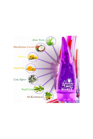 Biorlx 7 Bitki 1 Arada Ekstra Kuru ve Çatlamış Ciltler için Jel 250 ML