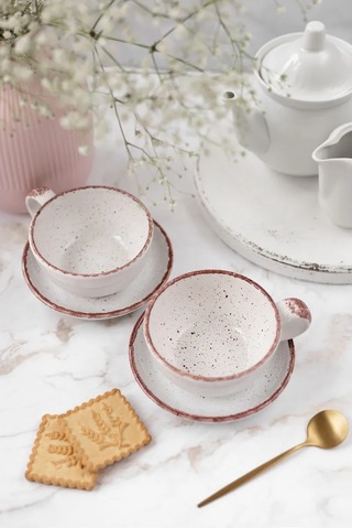 Milla Sweethome Çay Fincanları Seti, Çay Takımı 200ml 396681031 Beyaz