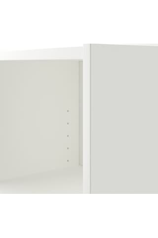 Köşe Kitaplık, Beyaz, 95/95x28x202 Cm Beyaz