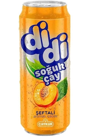 Çaykur Didi Şeftali Aromalı Soğuk Çay 500 Ml X 12 Adet