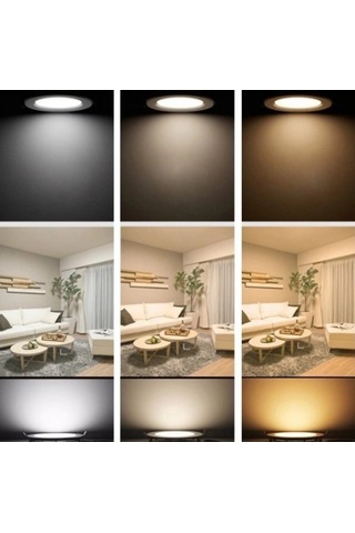 Cata Ct 5148 Led Spot 15w 6400k Beyaz Işık Çok Renkli