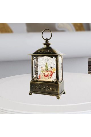 Suntek Işıltılı Noel Müzik Kutusu Fener Noel Süsleme Ev