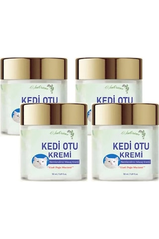 Süper Kedi Otu Kremi 50 Ml 4 Adet Kafur Ağacı Yağı Içerikli Krem