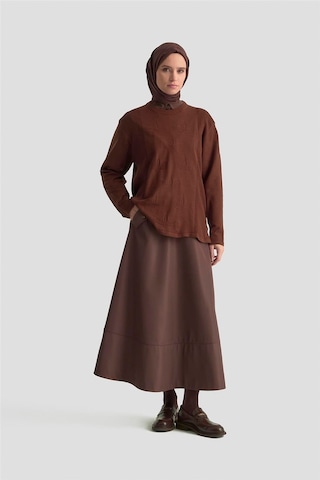 Armine Desenli Kazak 25kd7010 Kahverengi Kahverengi