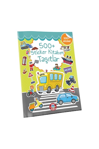 500 Sticker Kitabım Taşıtlar