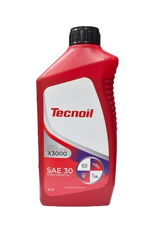 Tecnoil X3500 Sae 30 Yüksek Performanslı Motor Ve Zincir Yağı 1 Litre