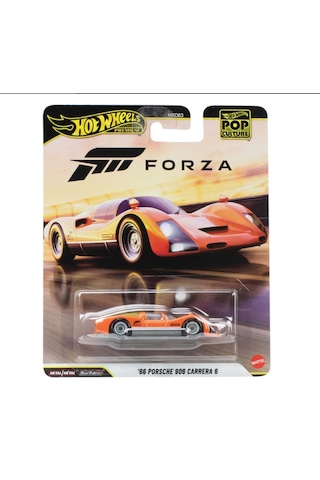 Hot Wheels Premium Pop Culture Forza '66 Porsche 906 Carrera 6 Turuncu Hot Wheels Premium Pop Culture Forza '66 Porsche 906 Carrera 6 Turuncu
