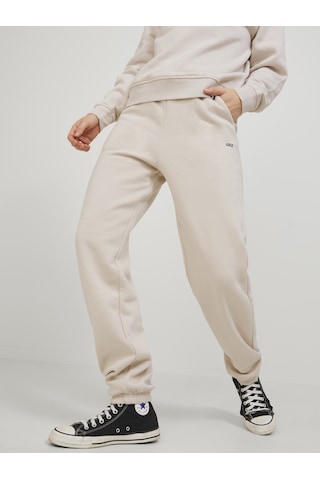 Jack & Jones Kadın Logolu Sweat Pantolon - Abbie Moonbeam Çok Renkli