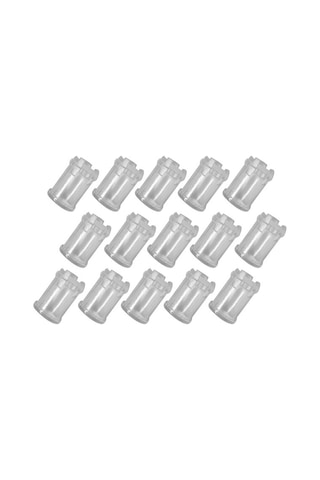 Agoodshop 4 Adet Su Geçirmez Ip65 Led Bahçe Çim Lambaları - Kırmızı Işık - Sivri Ampul Dış Aydınlatma Pembe