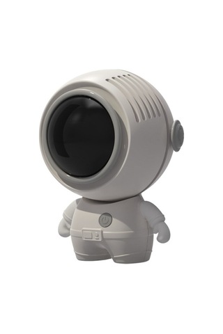 Mf040 Mini Taşınabilir Yapraksız Usb Asma Boyun El Spaceeman Fan Beyaz 7148 Beyaz