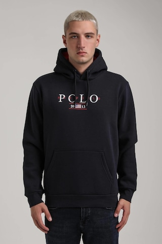 Kapüşonlu Lacivert Slim Fit Full-zip Sweatshirt 24fwm64073 Lacivert