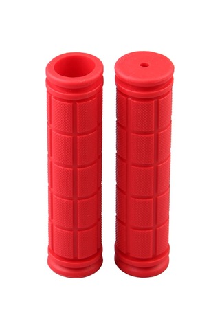 Cbtx Anti-Skid Kauçuk Ultralight Yumuşak Gidon Sapları 2 Adet Kırmızı