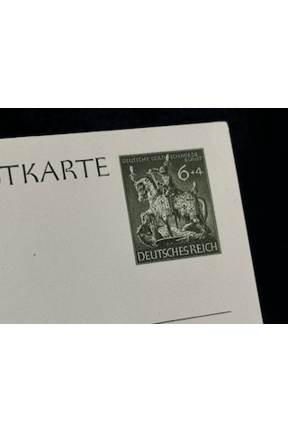 Almanya Münich Antiye Posta Kartı Deutsche Goldschmiede Kunst
