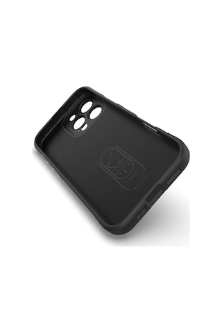 Apple Uyumlu iPhone 16 Pro Silikon Kılıf - Kamera Korumalı Esnek Airbag Kapak - Kırmızı