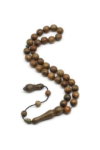Pelesenk Ağacı Tesbih 9 X 10 Mm Küre Kesim - T-1868